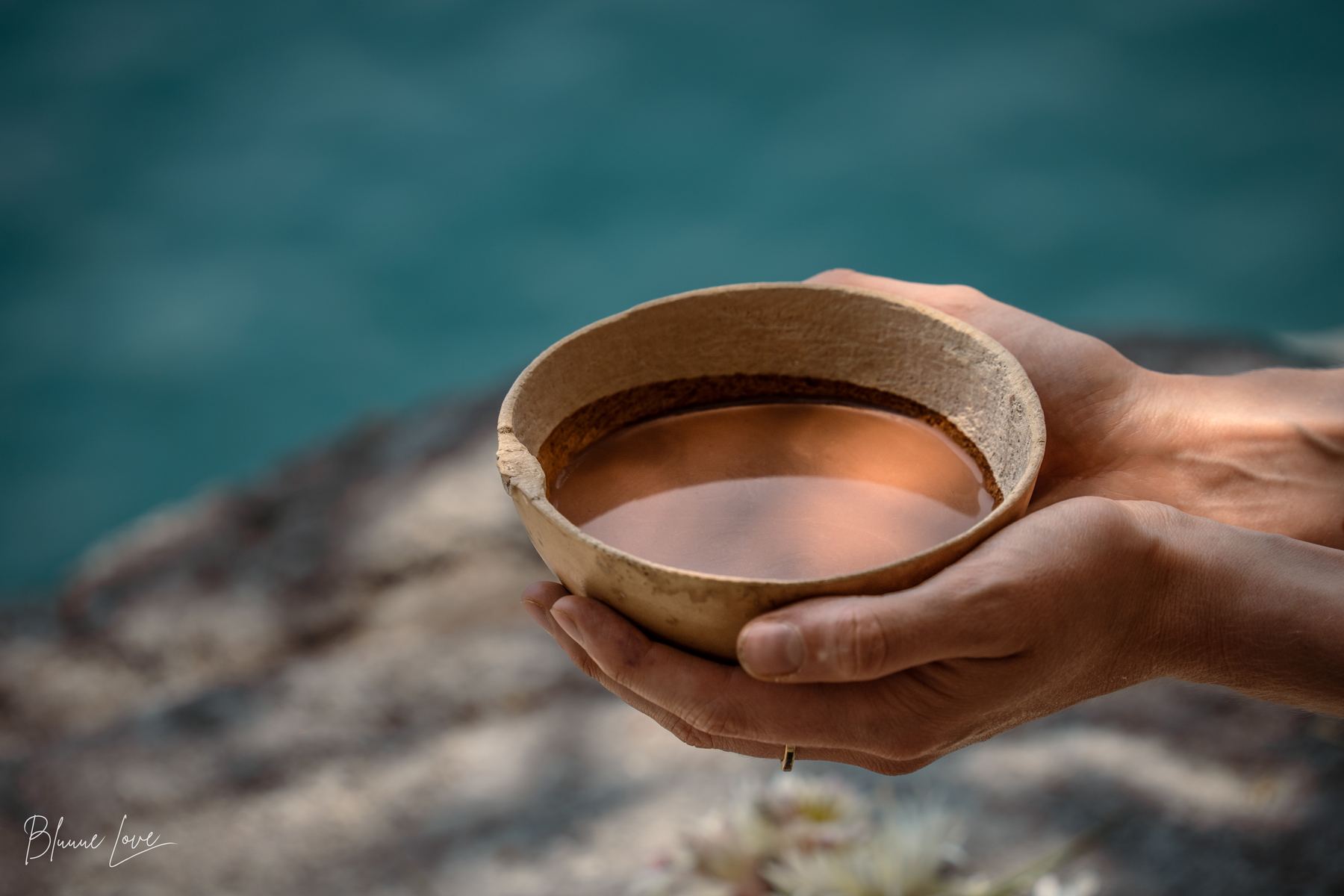Cacao offered in ceremony