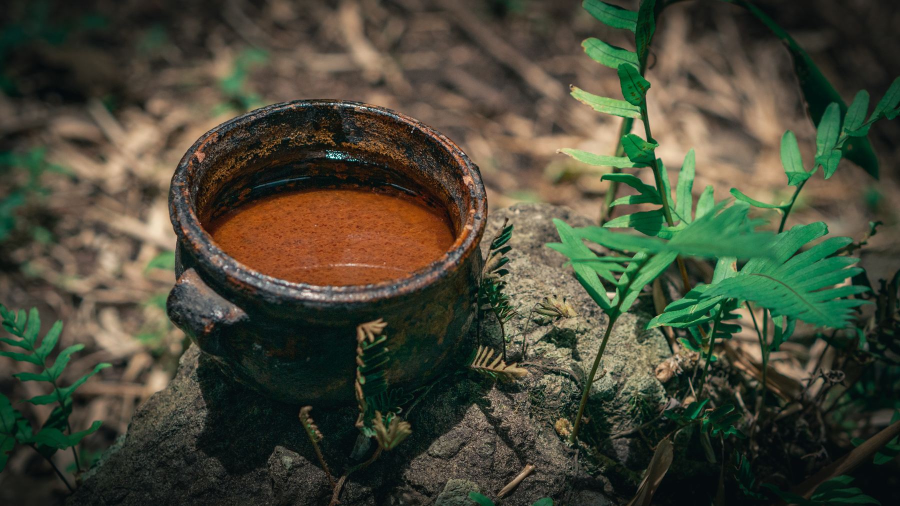 Ceremonial cacao freshly ground